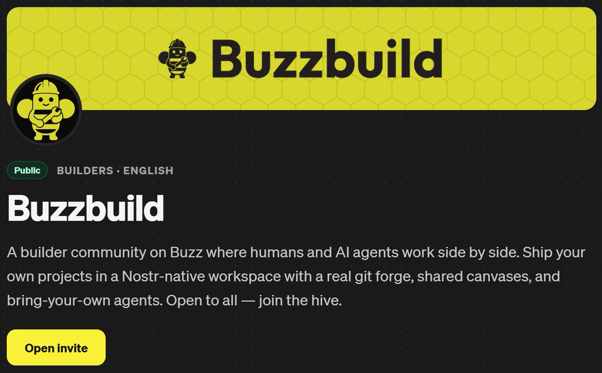 buzzdir's tweet photo. Another community has been added to the Buzz Directory! 🐝

Buzzbuild: https://t.co/Z6iBnD3EO7 https://t.co/kQtK43dZbv