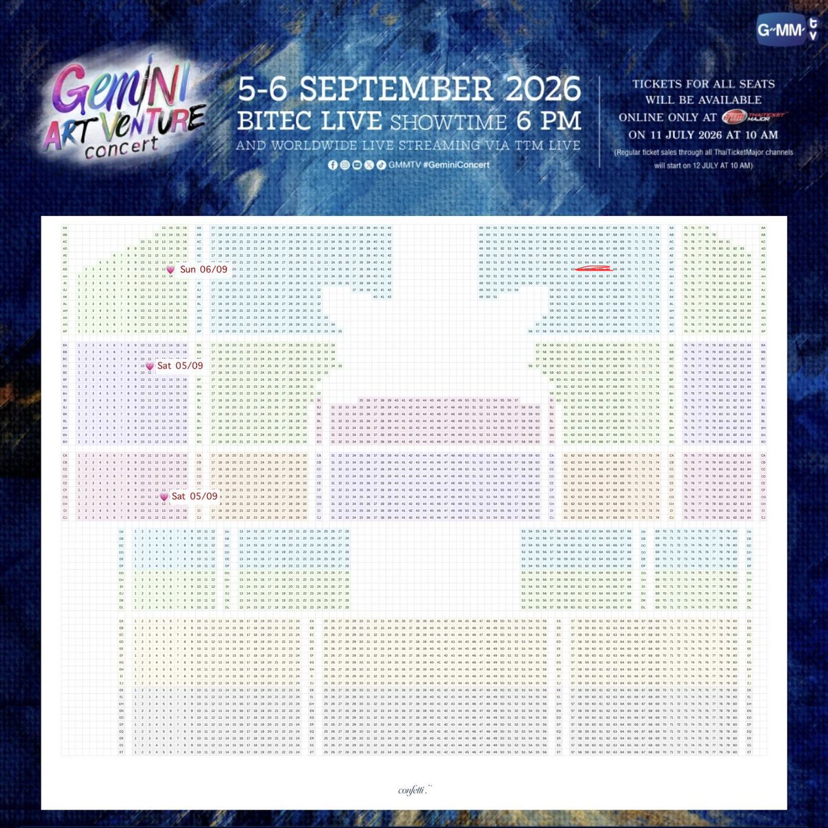 rabbitty_shop's tweet photo. WTS/ปล่อยบัตร 7900  Gemini 
▫️รอบวันศุกร์ 4 Sep 
▫️Zone A3 แถว AG กลางๆใกล้สเตจรอง 
▫️all benefit 
🎨 นัดรับ จ่ายสด ไม่มีมัดจำ 

** ราคาตามหน้าบัตร (ต่อรองราคาได้) ** 

#GeminiConcert #Gemini
#ตลาดนัดGMMTV https://t.co/R2vR7TkpDJ