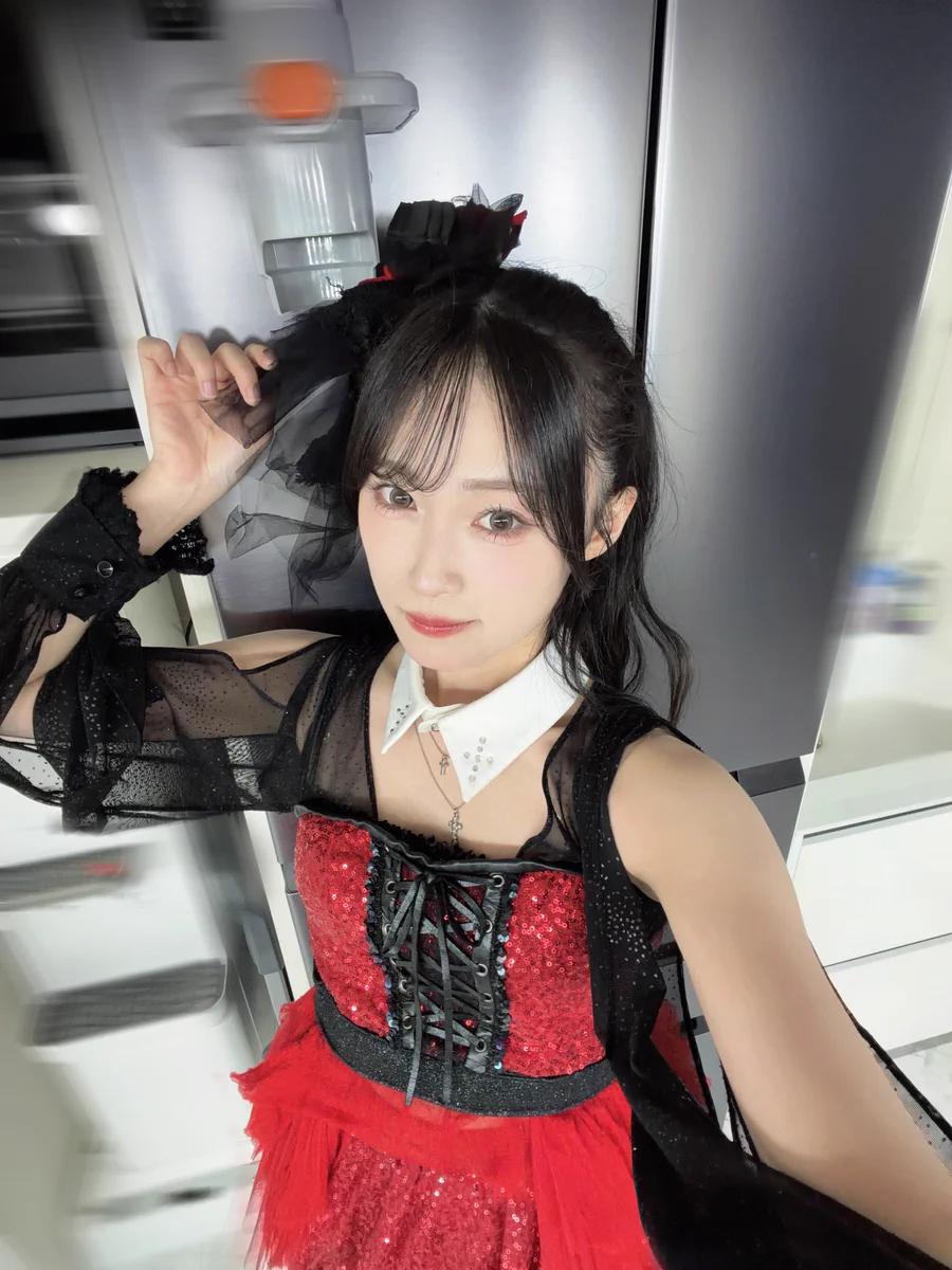 奥本カイリ AKB48 赤チェック衣装 生写真 ホログラム 奥本カイリ AKB48