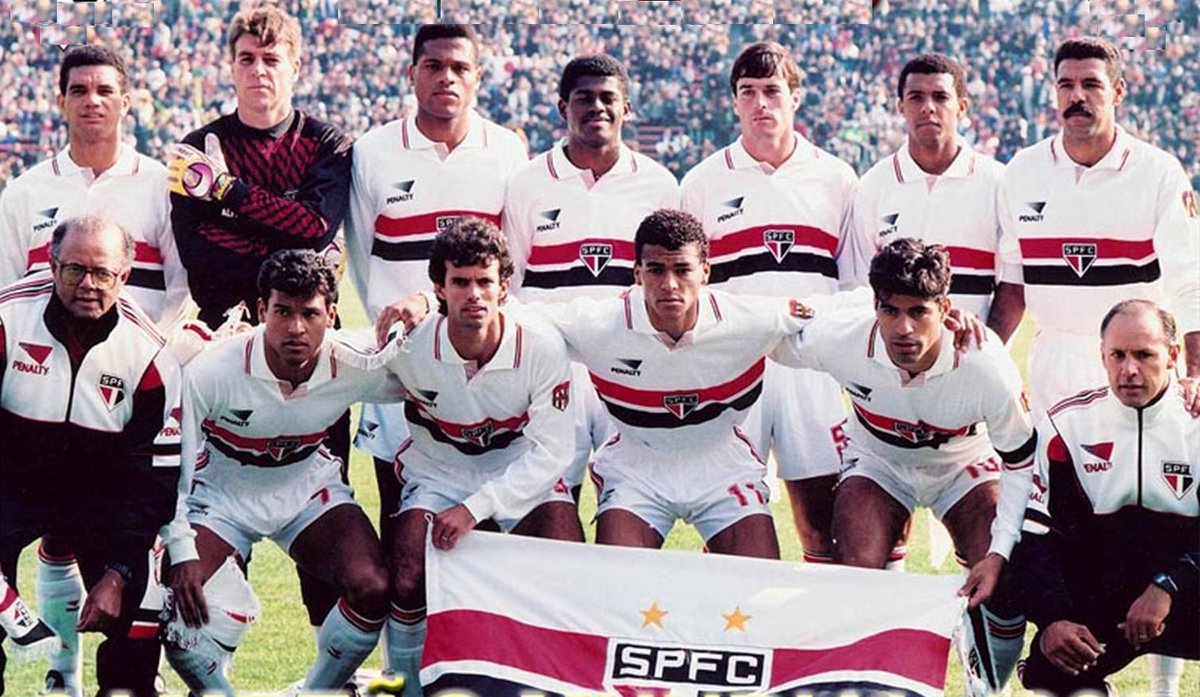 90sfootball's tweet photo. São Paulo, 1992. https://t.co/E2BEAuIVJ6
