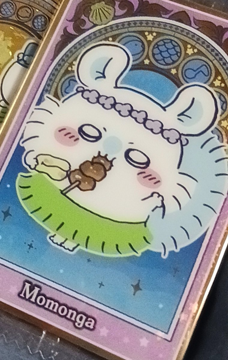 _tomokuma_'s tweet photo. 【交換希望】
映画ちいかわ 
人魚の島のひみつ ウエハース
コレクションカード

譲 : ｢モモンガ｣
　　｢ちいかわ&amp;モモンガ｣

求 : ｢ちいかわ｣｢人魚｣
　　｢ちいかわ&amp;島二郎｣

※郵送でのお取引希望。 https://t.co/Rb0ylbf1eF