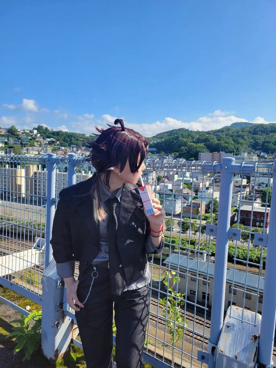 Suzuro_v's tweet photo. [cos]🌈🕒/7️⃣次元生徒会/🌶

「何してんだあれ」

#ウイコス
#ウイコス16 https://t.co/Z9BCez58XO