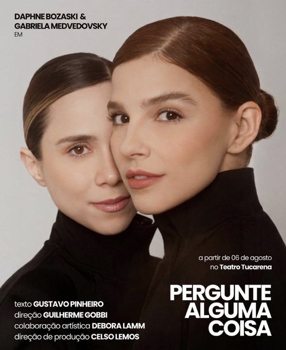 infosgabimedv's tweet photo. Você já garantiu o seu ingresso para assistir a peça Pergunte Alguma Coisa? 
Corre que no dia 06 tem a estreia. 

GABI E DAPHNE NO ENCONTRO 

🔗: https://t.co/jTgRciAKA9.. https://t.co/yfLsdl7pDY