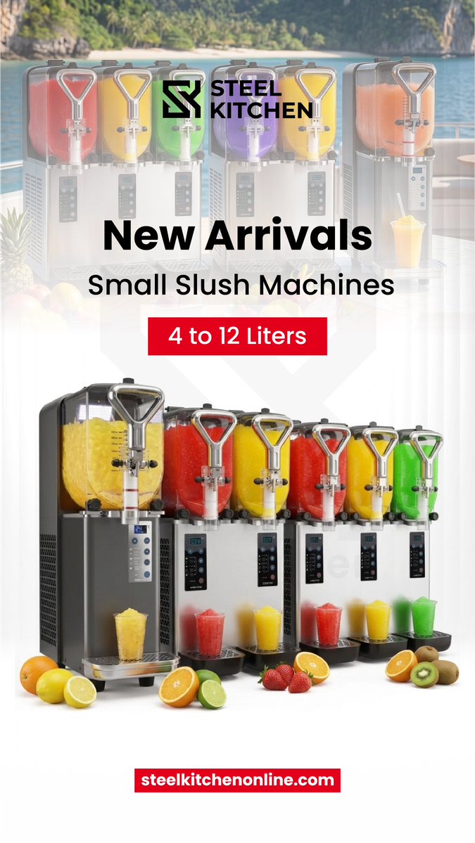 Steel_kitchen's tweet photo. Kindly check specifications and price here: 👇
https://t.co/4KOXF9AX77
#slushmaker #slushymaker #slushiemaker #slushmachine #slushymachine #slushiemachine #uae #صانعة_سلاش #الة_سلاش #ماكينة_سلاش #جهاز_سلاش #الامارات_العربية_المتحدة https://t.co/efl10ATshd