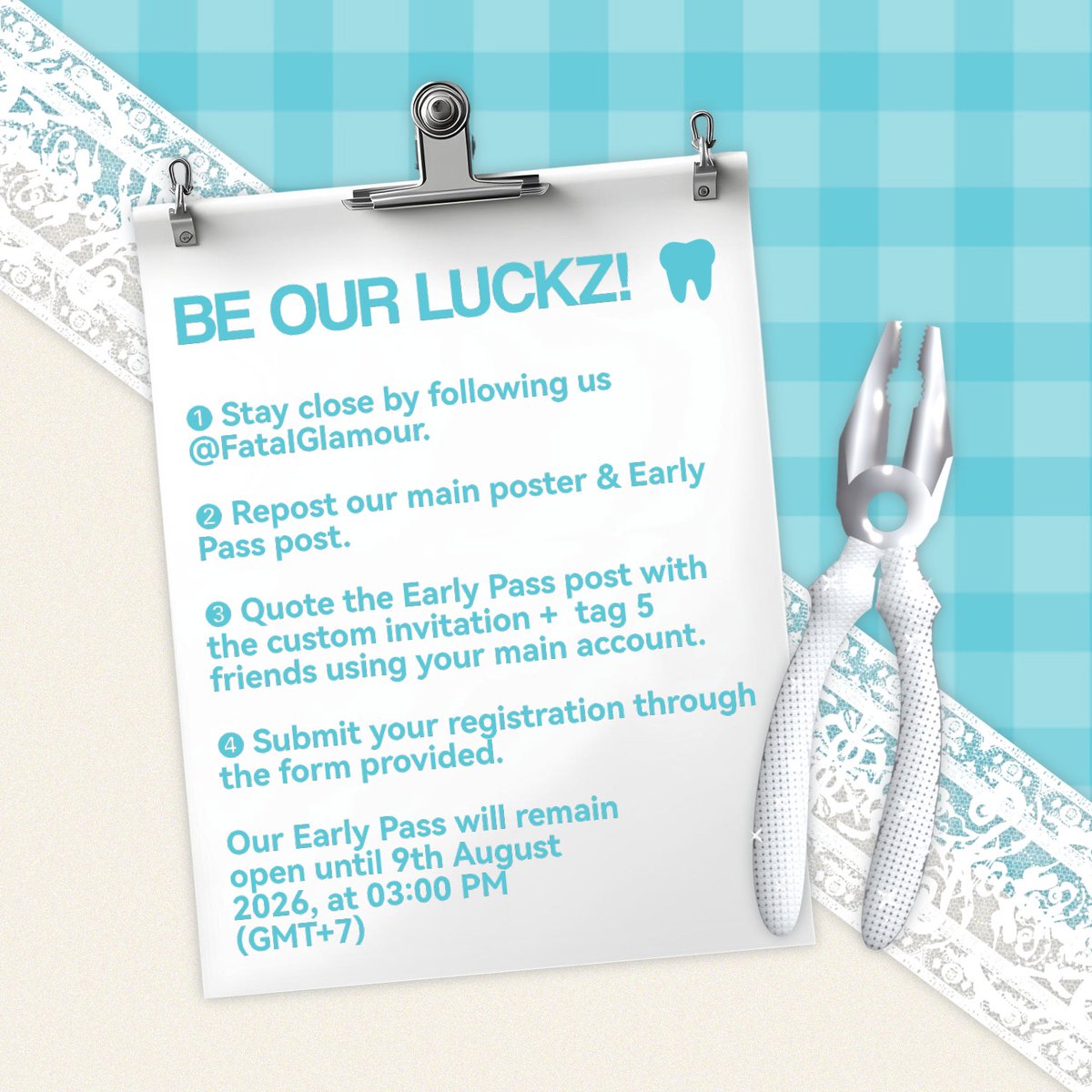 FataIGlamour's tweet photo. ㅤㅤㅤㅤㅤ

𝐒ome invitations are too irresistible to let pass just like our 𝗘𝗮𝗿𝗹𝘆 𝗣𝗮𝘀𝘀. Icons never wait for the perfect moment; they simply become it! So why wait for the spotlight when you could be standing in it first? ★

ㅤㅤㅤㅤㅤ https://t.co/mRssa7GkBT