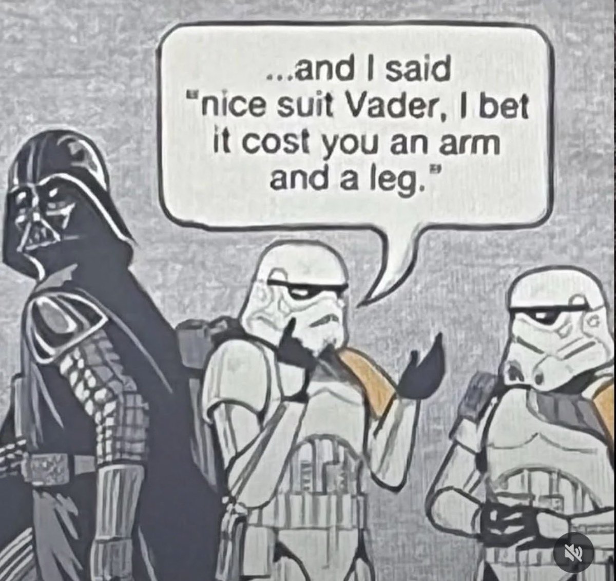 bestofstarwar's tweet photo. That Stormtrooper went bye bye https://t.co/iYfNsBEupc