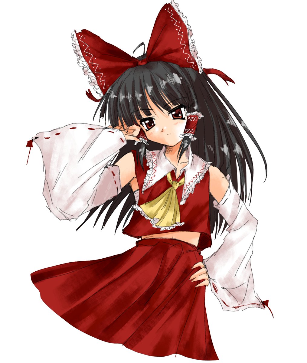 nekotorine's tweet photo. reimu https://t.co/bHbVABqAfM
