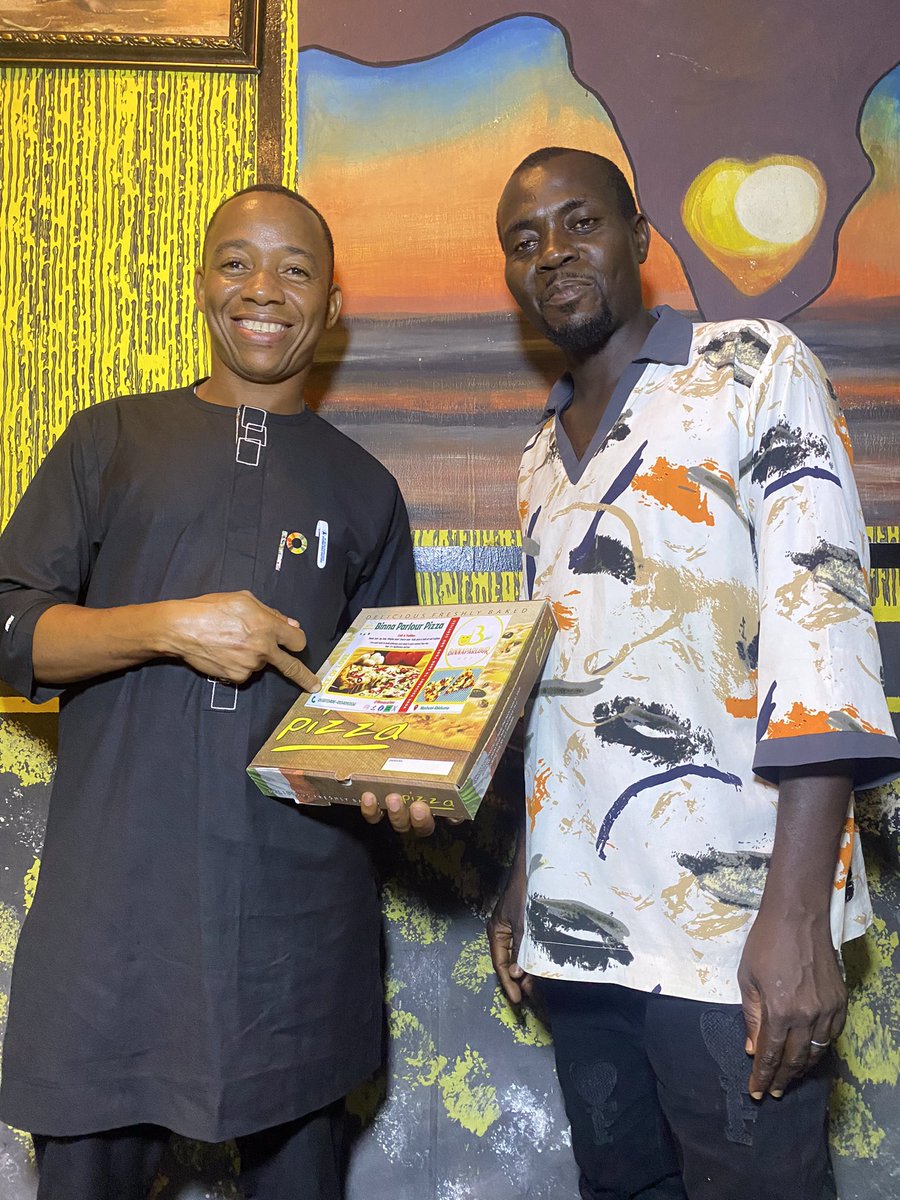 BinnaParlour's tweet photo. Free man live in #Binnaparlourpizza #binnaparlour #Ghana #Accra to enjoy our delicious pizza https://t.co/uidQjFLZum