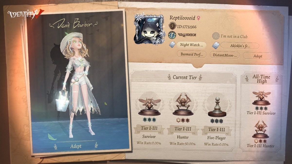 Cherry_522's tweet photo. I'm playing Identity V. Fancy a game? https://t.co/oIagGLitKe
