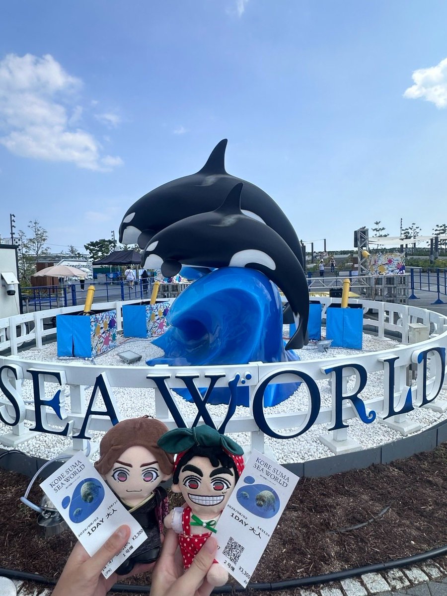 hare7West's tweet photo. 今年もリア突海の家で、夏を感じて🏝️✨
淳太くん弟カフェでこたしげとしてのお礼参りをして、水族館で癒されてきた🐟🪸
神戸須磨満喫旅〜❕❕ https://t.co/Udh6tQIAbC