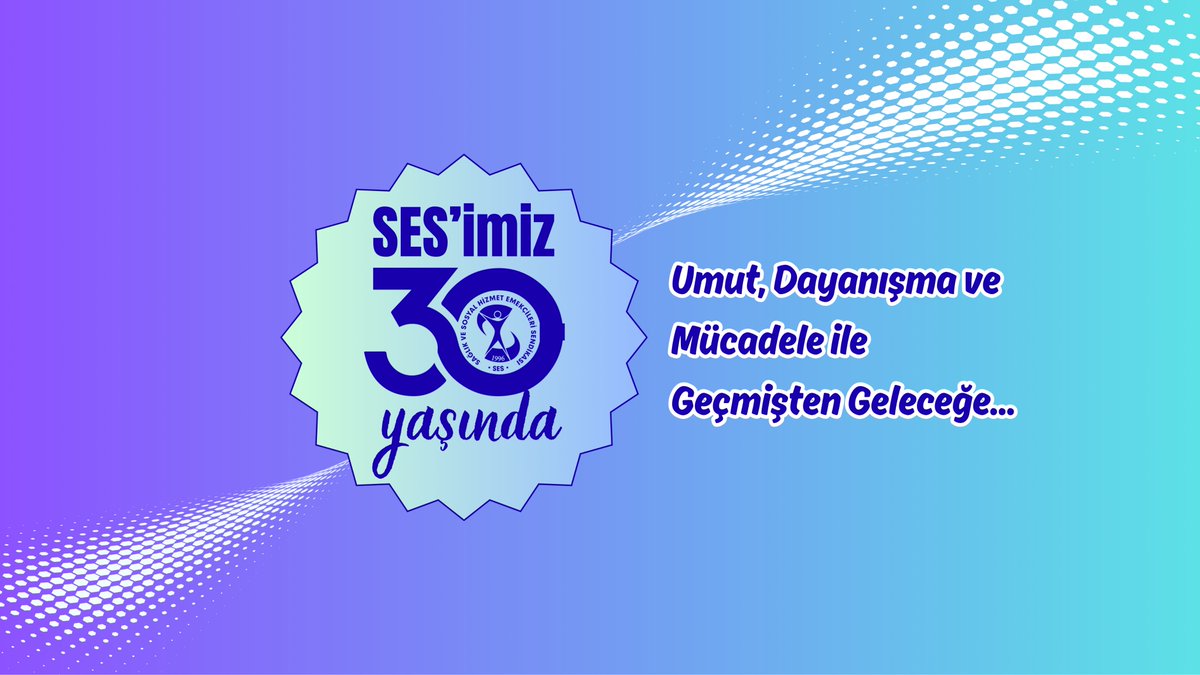 sesgenelmerkezi's tweet photo. Umut, Dayanışma ve Mücadele ile Geçmişten Geleceğe... 30 YIL

https://t.co/7qyDdRDKgl https://t.co/87bzqPvfoY