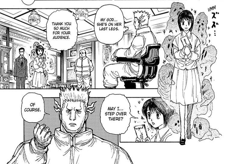 akrates22's tweet photo. Don't let his hate for Camilla &amp; Tserri distract you from the fact that Benjamin is also the most honorable prince.
#hxh #hxh416 https://t.co/wPUtcNbHhp