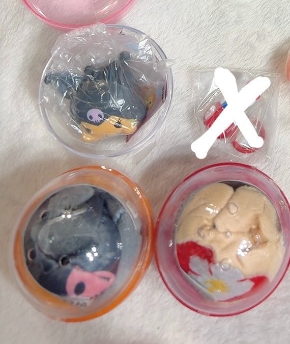 11fNagi's tweet photo. サンリオキャラクターズ サンリオ なりきりメンダコ めんだこ めじるしアクセサリー めじるし 交換 譲渡

譲: キティ シナモン 各1

求: 異種めじるし（固定優先）or 定価(＋送料＋梱包費30円)

譲渡は画像2.3から抱き合わせ必須
新宿手渡し優先
郵送取引は纏めてのみ https://t.co/JVMBbaeonh