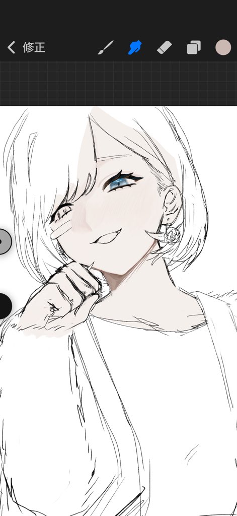 404name_888's tweet photo. 空き時間に描いたアムちゃん
中途半端すぎるのでいつか完成させます https://t.co/RcV3Psvo4y