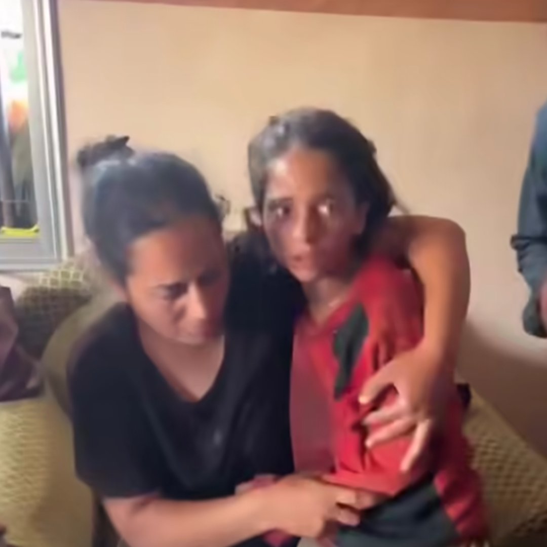 SyJusticeArc's tweet photo. #Update: Thankfully Natalie has returned to her family following immense pressure from the local community despite the usual intimidation tactics employed by STG security forces.

However locals by the hundreds have flocked to her home and demand the perpetrators be brought to justice.