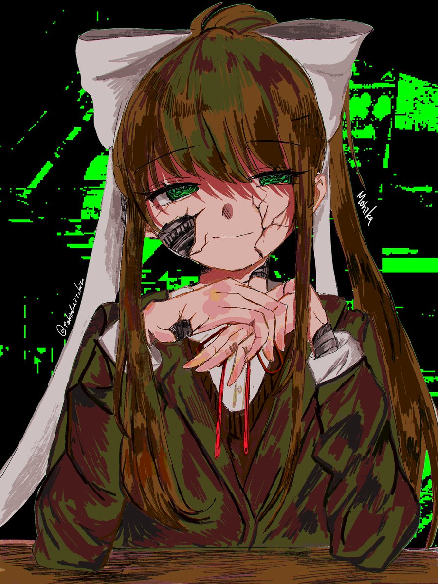 tekidonitekito1's tweet photo. #DDLC
#ドキドキ文芸部 https://t.co/bSYK3N7tlZ