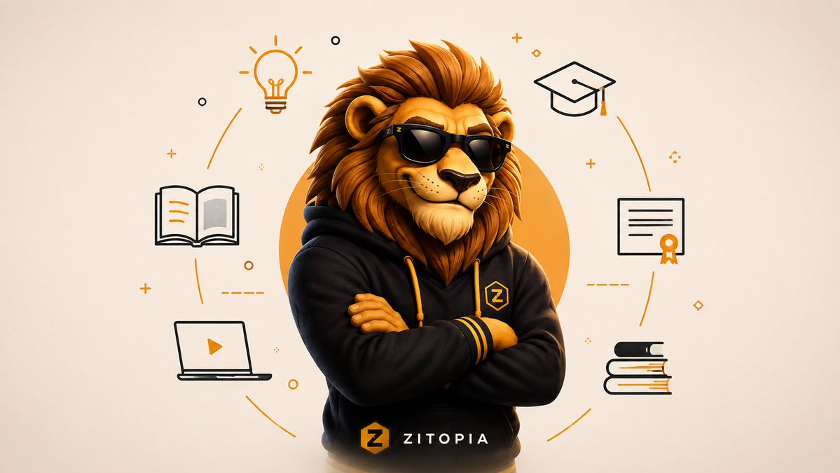Zibacoin's tweet photo. The next bull run won't just reward those who hold, it'll reward those who prepare.

Use the quiet season to learn, build, and sharpen your edge.

In crypto, knowledge compounds. 🦁📚

#Zitopia #ZIB #LearnAndEarn #Web3 https://t.co/1LYVEZcEk4