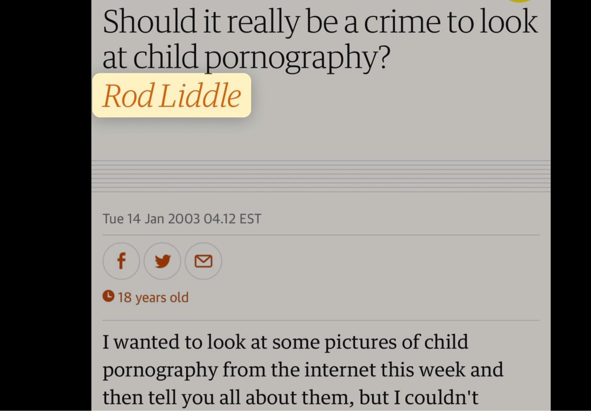 BraidseaQuine's tweet photo. @SkyNews This Rod Liddle? 👇 https://t.co/0ENErS0E7I