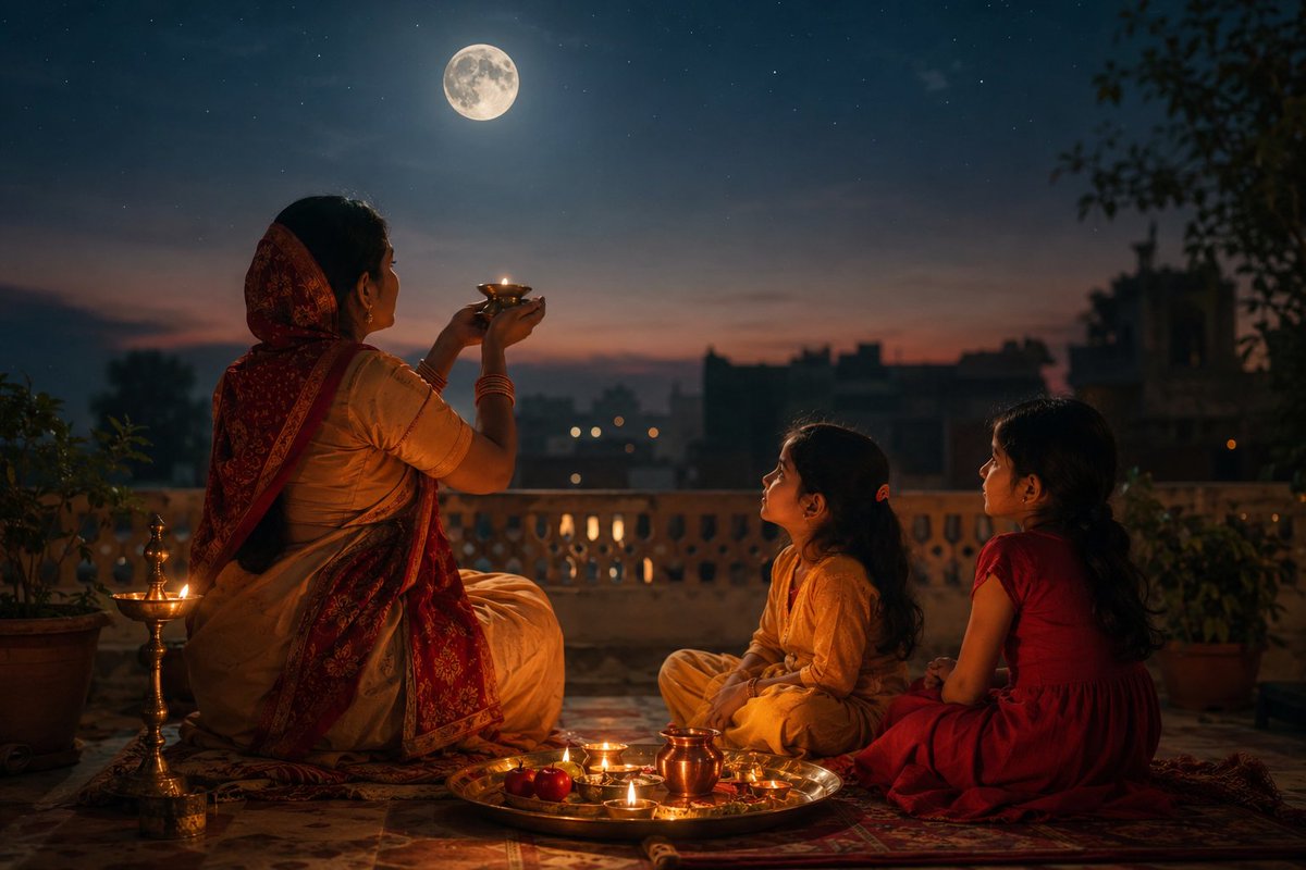 ChhotiKavita's tweet photo. माँ ! यह व्रत किसके लिए कर रही हो तुम ?
पूछती हैं बेटियाँ
तेरे बाबूजी के लिए कर रही हूँ
बोलती हूँ मैं
और देने लगती हूँ चन्द्रमा को अर्ध्य

माँ ! यह व्रत किसके लिए कर रही हो तुम ?
पूछती हैं बेटियाँ
तेरे भैया के लिए कर रही हूँ
बोलती हूँ मैं
और देने लगती हूँ तारों को अर्ध्य

माँ ! यह व्रत किसके लिए कर रही हो तुम ?
पूछती हैं बेटियाँ
तेरे बाबूजी और तेरे भैया के लिए कर रही हूँ
अपने परिवार की खुशहाली के लिए कर रही हूँ
बोलती हूँ मैं
और काढ़ने लगती हूँ सकट देवता चकले पर गंगोटी से

माँ ! बेटियों के लिए व्रत किस दिन करोगी तुम ?
पूछती हैं बेटियाँ
हमारे शास्त्रों में ऐसे किसी व्रत का विधान नहीं है
बोलती हूँ मैं
रोली और तिल के छींटे सकट देवता पर लगाते हुए

माँ ! तो क्या हम तुम्हारे परिवार के बाहर हैं ?
पूछती हैं बेटियाँ
यह कैसी बातें करती हो तुम सब !

मैं सिर उठाकर देखती हूँ बेटियों को भरपूर नजर
माँ ! हम धर्म-शास्त्रों को बदल डालेंगे
हम क्यों मानें धर्म को या शास्त्र को
जो हमें नहीं मानता...

बहुत जबान चलने लगी है तुम लोगों की
खाली खा-खाकर मोटी हो रही हो
थप्पड़ मारने के लिए उठा मेरा हाथ
बीच में ही रुक गया है
लगता है बेटियों की जगह मैं खड़ी हूँ
और पूछ रही हूँ अपनी माँ से
माँ ! मेरे लिए व्रत किस दिन रखोगी तुम ?

–– किरण अग्रवाल