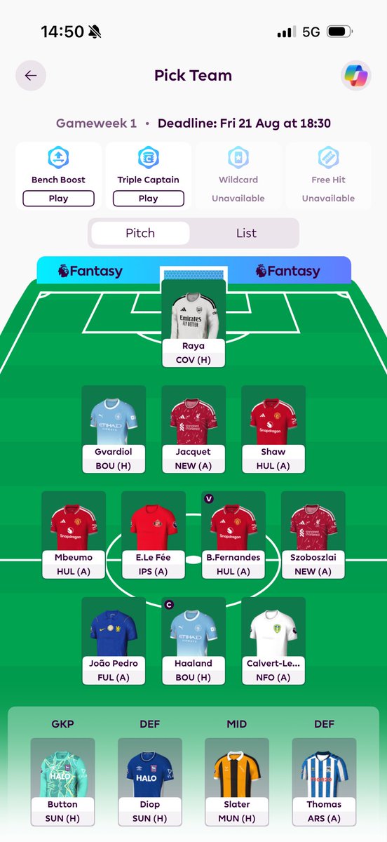 Knight_A29's tweet photo. @FPL_Harry @USMNT_report 0.5mil in the bank, save or strengthen bench?🧐 https://t.co/f8a9sNFosM