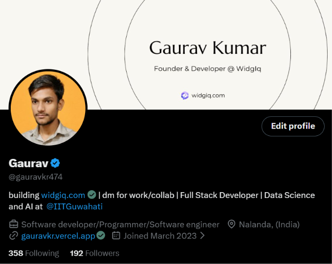 gauravkr474's tweet photo. Hi, I'm Gaurav, and I'm looking to #connect with some amazing people. https://t.co/IwhB8oWOWt
