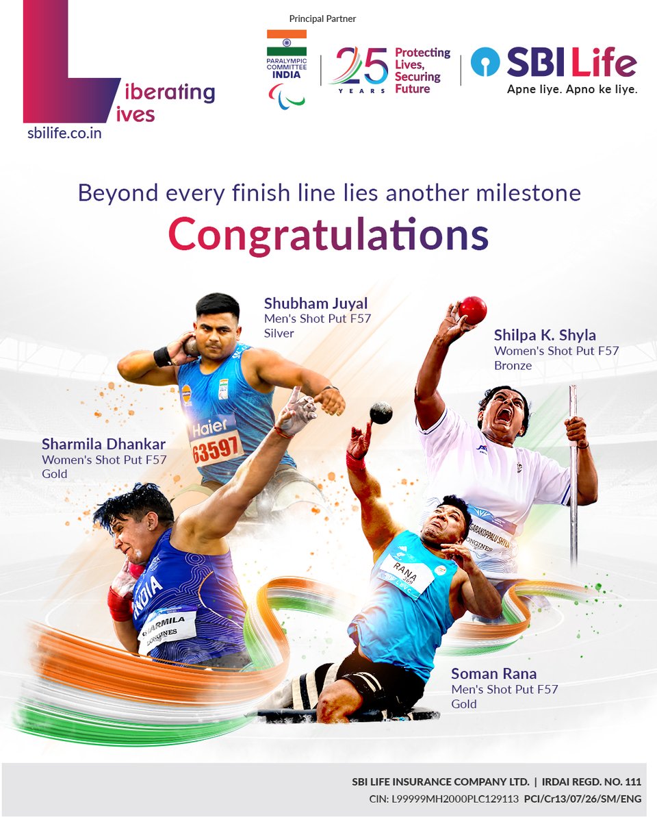 SBILife's tweet photo. Going beyond limits and redefining what is possible through determination and courage. 

Congratulations on this inspiring accomplishment. https://t.co/CSVW9DLjW1