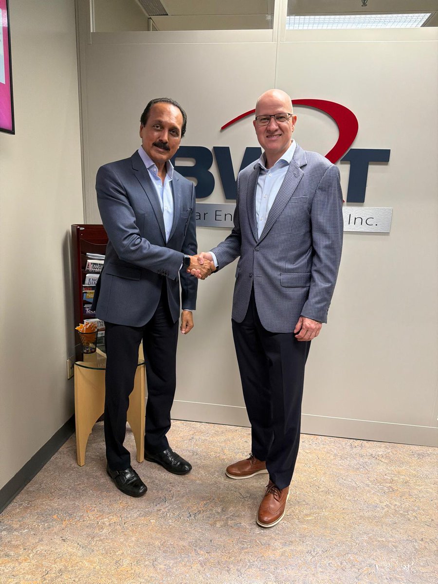 cleancoreenergy's tweet photo. @BWXT Canada joins Clean Core Thorium Energy’s ANEEL commercial reactor demonstration programme.  

BWXT Canada will supply fuel bundle hardware for full-scale ANEEL fuel bundles, to be assembled by @CNL_LNC for irradiation in an operating commercial reactor.  

Following successful irradiation testing at @INL’s Advanced Test Reactor (>60 GWd/MTU), this agreement strengthens the manufacturing pathway supporting ANEEL’s commercial demonstration.  

Commercialising advanced nuclear fuel requires more than strong performance. It requires a supply chain ready to manufacture, qualify and deploy it at scale.