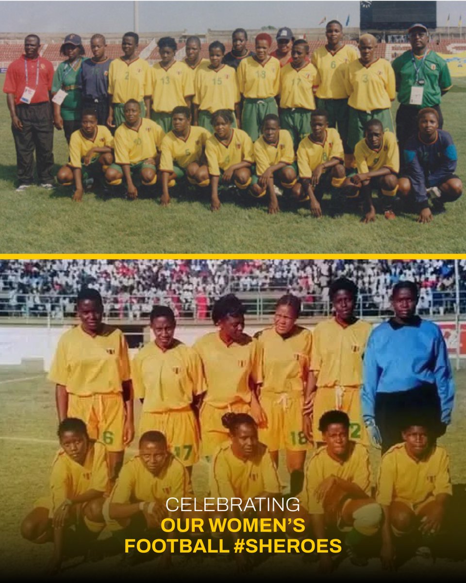 mightywarriorzw's tweet photo. Every great chapter in Zimbabwean women's football started with game changers. This August, we're celebrating our #sHERoes. Who's your Zimbabwean women's football legend, past or present, and why? Tell us below.

#MightyWarriors #WomensFootball 
📷Old Football Pictures Zimbabwe https://t.co/flGVmTrC4f
