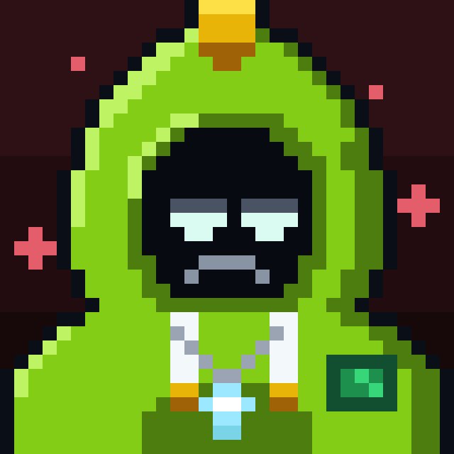hoodernft's tweet photo. HOODER is more than pixel art

Every Hooder is drawn fully onchain by the contract: 32×32 pixels, 70 traits, no IPFS

Mint on Robinhood Chain using NVDA Stock Tokens

Hold a Hooder, earn NVDA from marketplace trades 🟩 https://t.co/t6BF2a9GE9