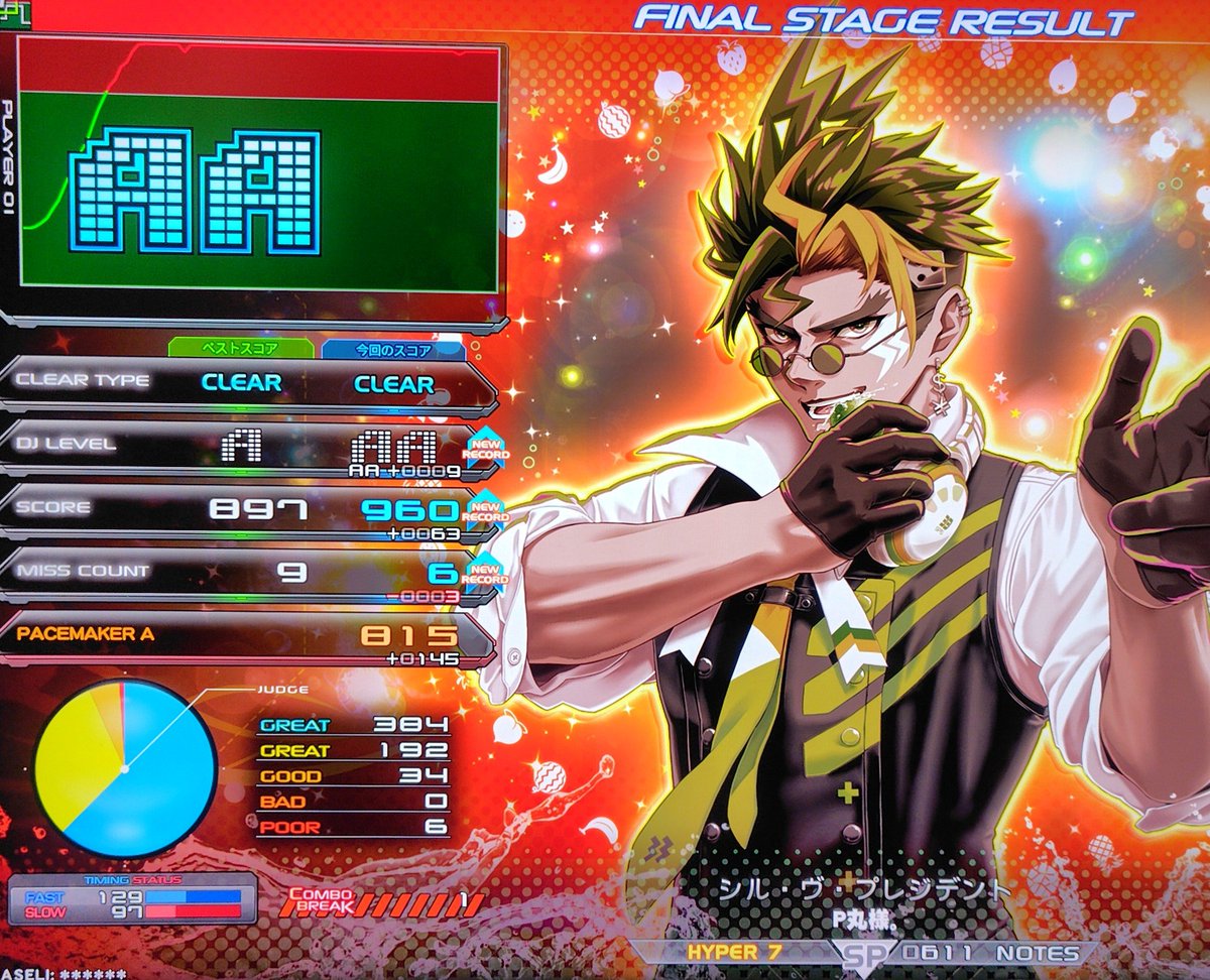 mirimetresb's tweet photo. #8月になったのでポッパーフォロー祭
#7月の上出来リザルト
今年1月復帰。最高Lv43、適正37,8くらい？のゆるゆるエンジョイ勢です。最近IIDXも楽しい。
コナン、謎解きなど他の話題も混ざります https://t.co/qaZSyxdVNs