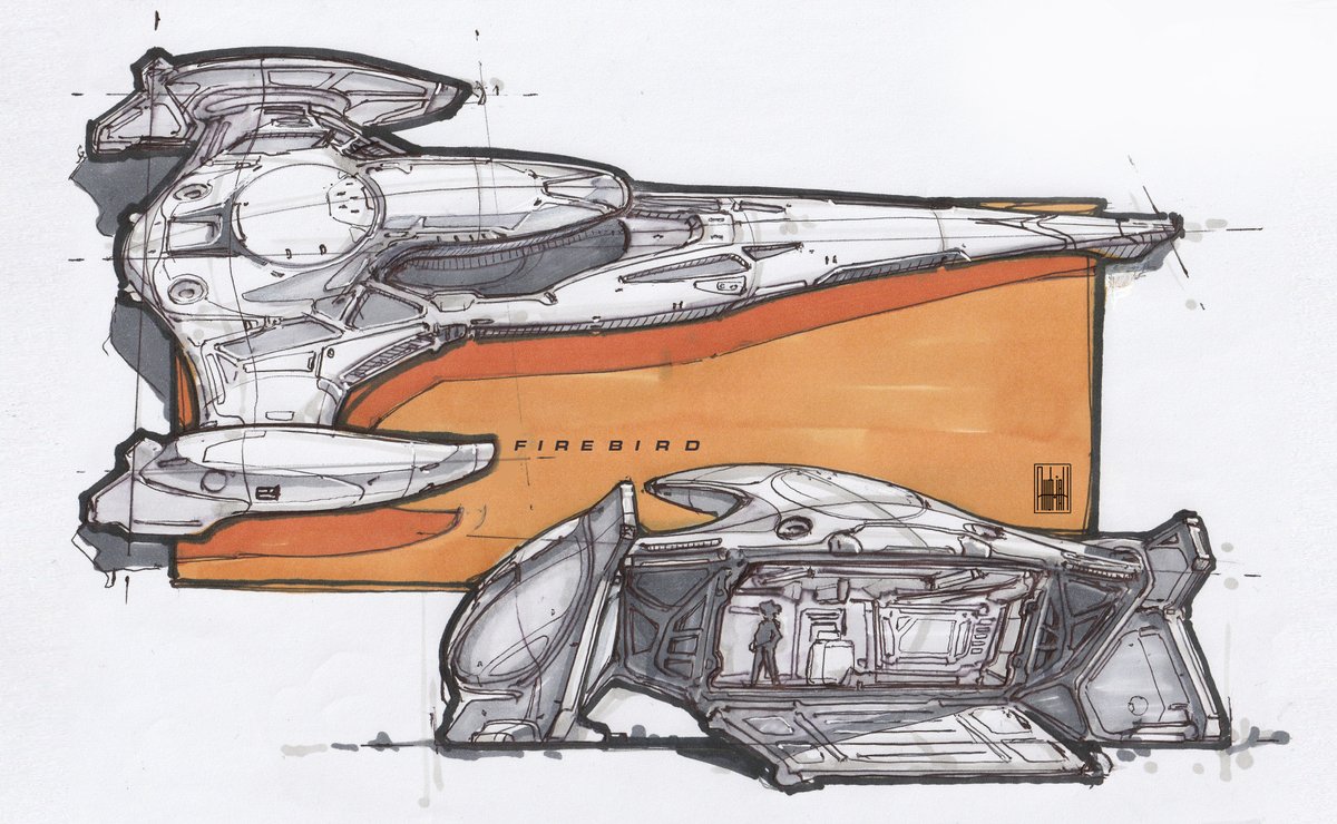 andrianluchian's tweet photo. S.E. FireBird Spaceship Design.
Watch the full process - https://t.co/uMtp6bu4V6
_____________________________________________
#design #conceptdesign #conceptvehicle #instascifi #vehicledesign #scifi #scifisketch #scifivehiclesketch #conceptdesign #spaceship #spacecraft https://t.co/krR3ktBwlJ