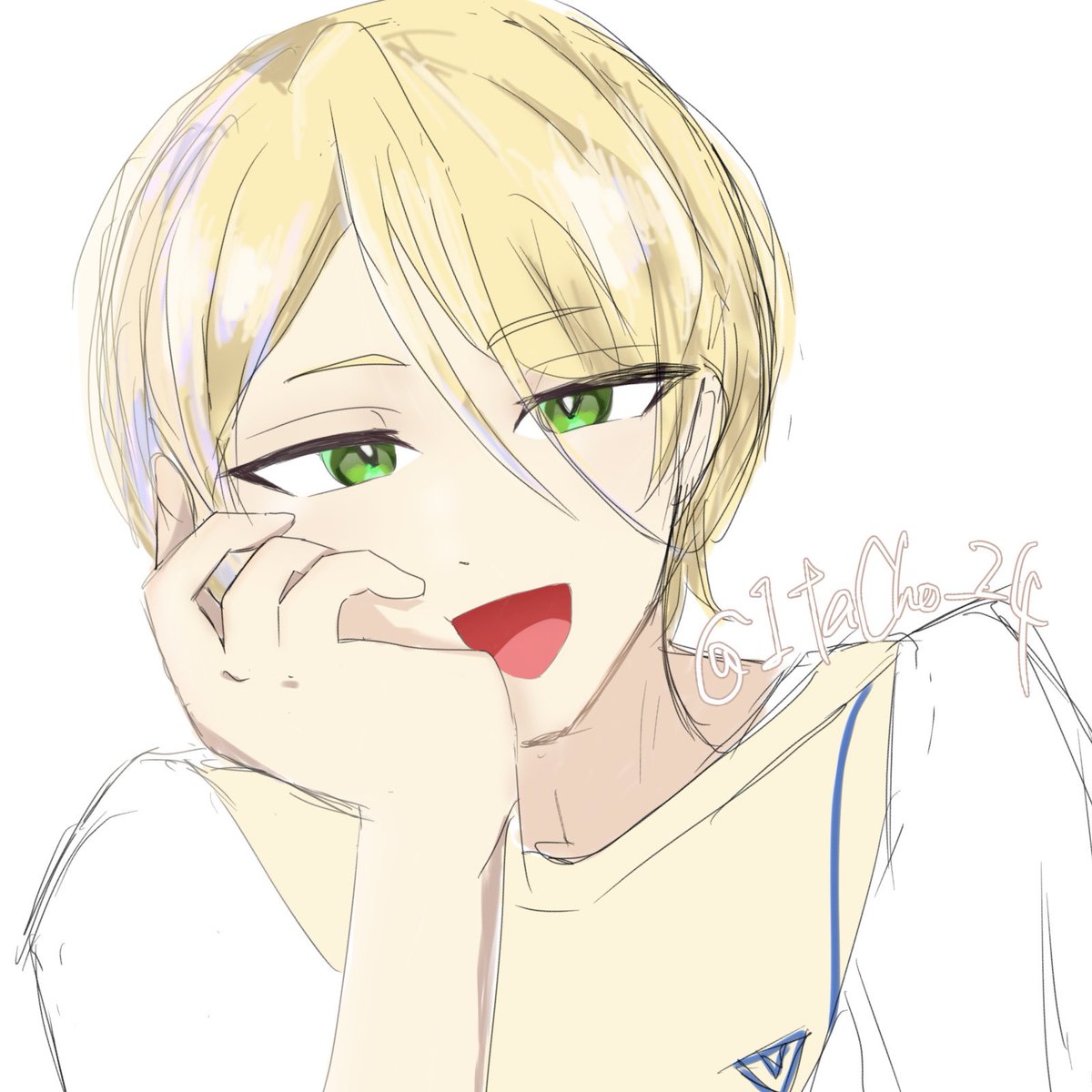 Kaisaki_log's tweet photo. らぴらくがき
色塗りの練習 https://t.co/wVdmIgQA37