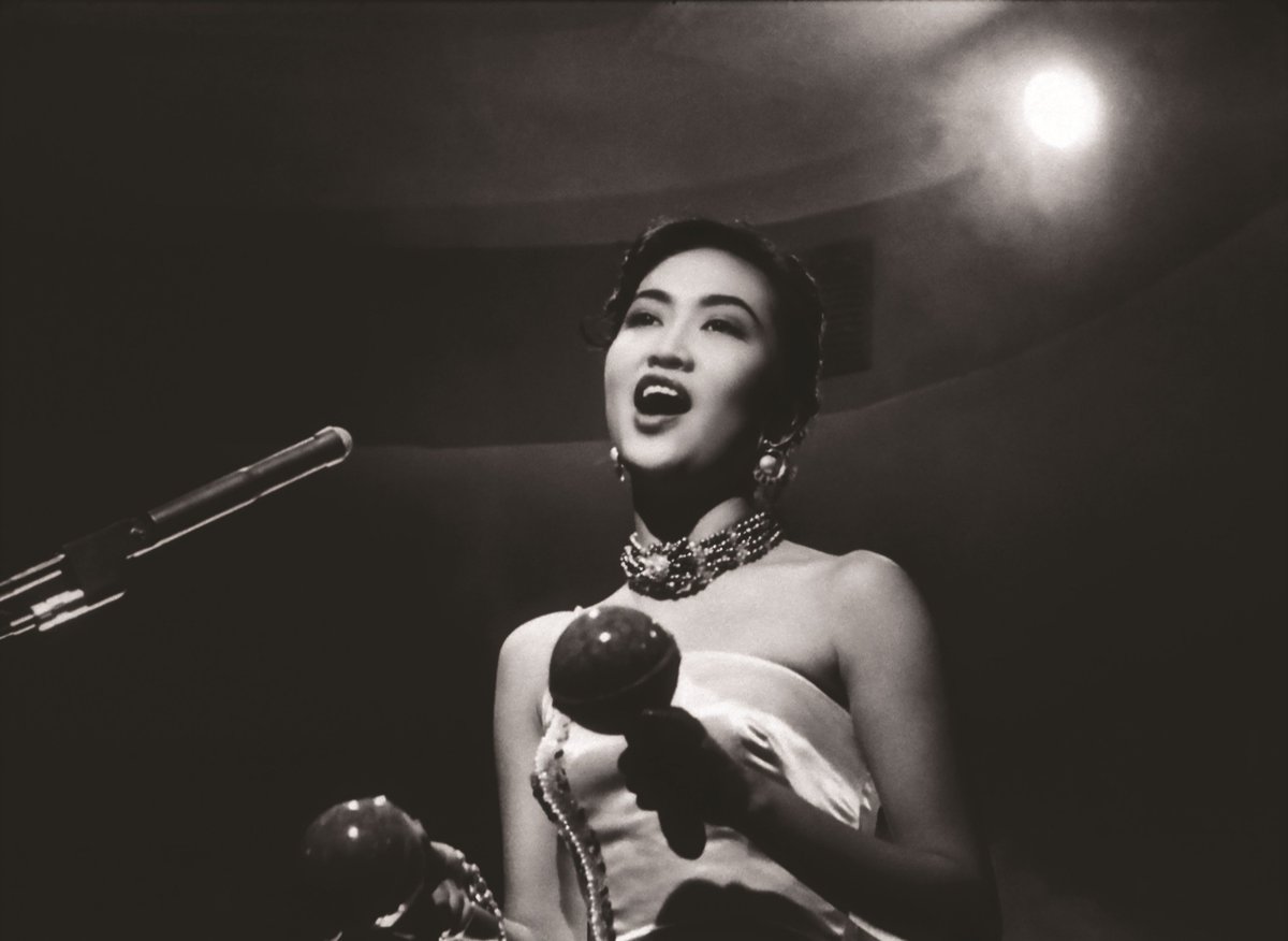 Futurhythm's tweet photo. It's been reported that Grace Chang, Hong Kong's preeminent Mandarin screen diva of the 50s, passed away this afternoon, one day shy of her 93rd birthday. Watch Mambo Girl and The Wild, Wild Rose to see her at the height of her powers. https://t.co/g3Vmq3SD8n