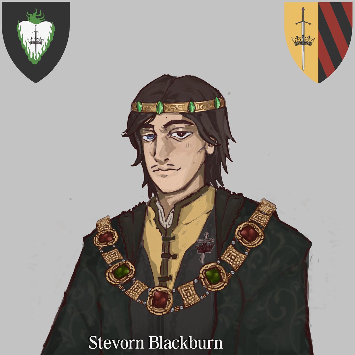 LovelyBlackish's tweet photo. A friend got me into GOT stuff so we made some ocs.
@JoakoP2006
#ASOIAFOC #HOTDOC #ASOIAF https://t.co/bqjIzBRLLy