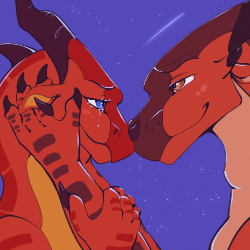 aomadragon's tweet photo. Happy tears.
Clay and Peril
#wingsoffire https://t.co/SgeVXlrEPz