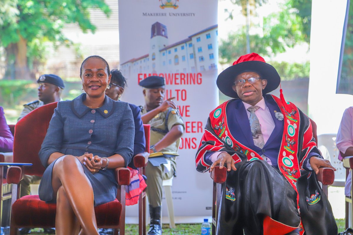 DOS_Makerere's tweet photo. “Don’t only pursue a degree @Makerere. You need to acquire knowledge, become a person of high integrity. Develop a purpose. The degree is important but it’s not the only thing you need. You need networks to impact society.”@BuyinzaMuk99226 @MakerereAR https://t.co/fvHo0lxF5T