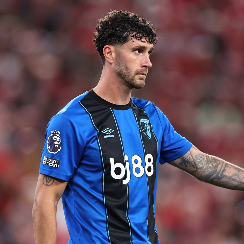 WhoScored's tweet photo. Most times dribbled past per 90 in the Premier League last season among centre backs (2000+ mins):

◉ 0.8 - Marcos Senesi
◉ 0.6 - Jan Paul van Hecke
◎ 0.6 - Lewis Dunk
◎ 0.6 - Chris Richards
◎ 0.5 - Pascal Struijk https://t.co/BoP2FE5GXP