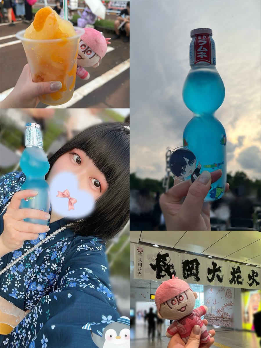 KaGu_yume03's tweet photo. あの最高の花火をまた見たいと思い、行って来ました！
凄く綺麗だったし、今年も感動してうるっとしてしまった(⸝⸝⸝; ⌓ ;⸝⸝⸝)
本当に行けて良かったです…！！最高の時間をありがとう✨

 #長岡まつり大花火大会　#長岡花火 https://t.co/PB9bjmNUpn