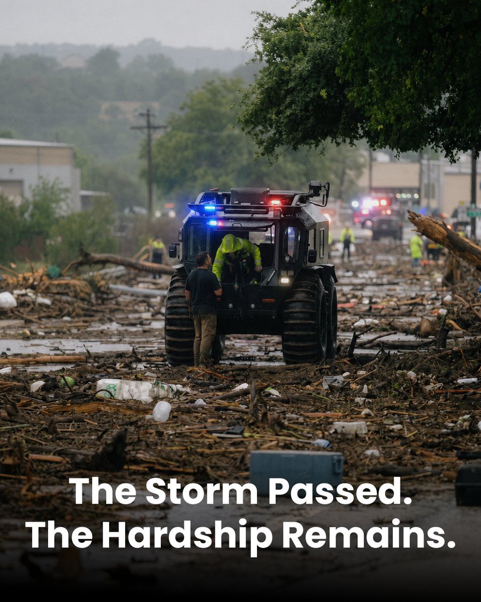 TXDIAPERBANK's tweet photo. The storm may have passed, but for many families across Central Texas, recovery is still part of everyday life.

Homes, belongings, and basic essentials were lost in a matter of moments. Now, families are facing the long and difficult work of rebuilding while trying to meet their most immediate needs.

Your support can help provide diapers, wipes, period supplies, hygiene products, and other essentials to families who are still recovering.

Visit our website to learn more about the ways you can help. 

Photo Credit: Travis Reidy 

#CentralTexasFloods #FloodRecovery #TexasStrong #DisasterRelief #HelpTexasFamilies #TexasDiaperBank