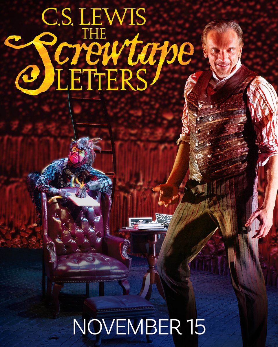 Jax_CPA's tweet photo. Award-winning actor Max McLean’s tour de force performance captures C.S. Lewis’ magnetic personality, astonishing eloquence, and laugh-out-loud wit, creating an onstage experience. 

Coming on November 15! Tickets on sale August 7! 

🎟️ Tickets:
https://t.co/Ir21ActMHL https://t.co/GpdU4BfghD