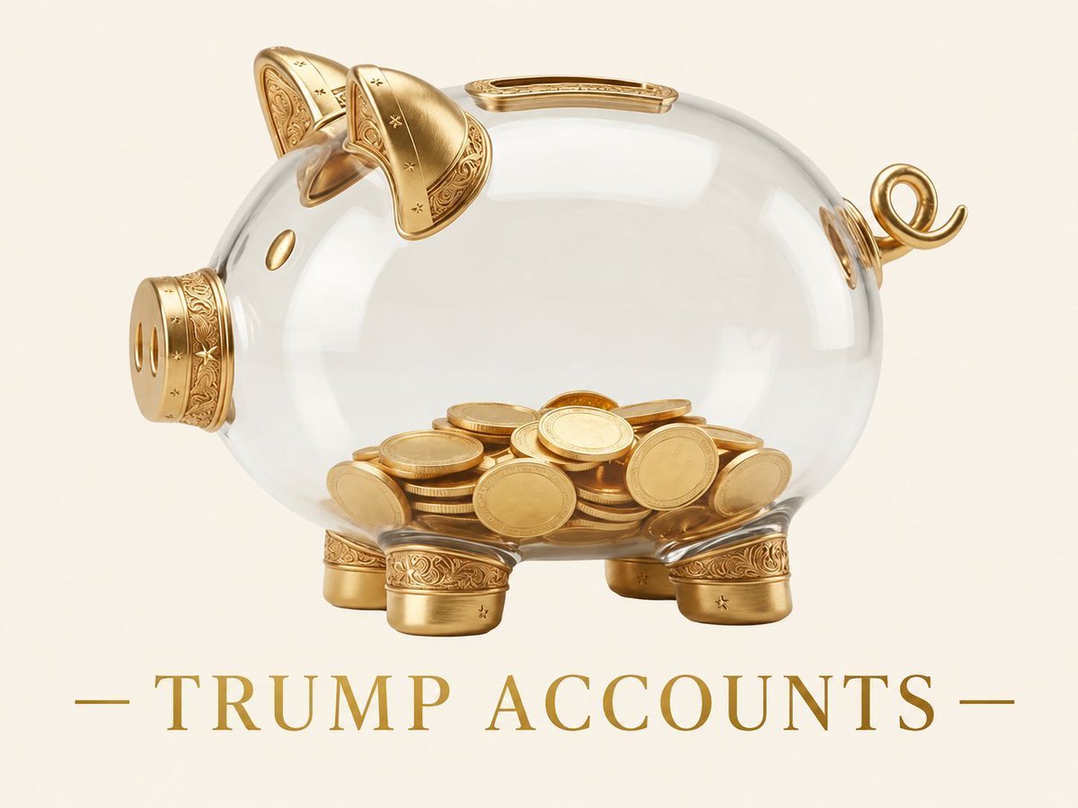 TrustWellFA's tweet photo. Trump Accounts offer free money and a retirement head start for kids—but the fine print matters. Before jumping in, families should understand the tax rules, tradeoffs, and alternatives.   https://t.co/K5tdOHZbwM https://t.co/ZWG431xd8s