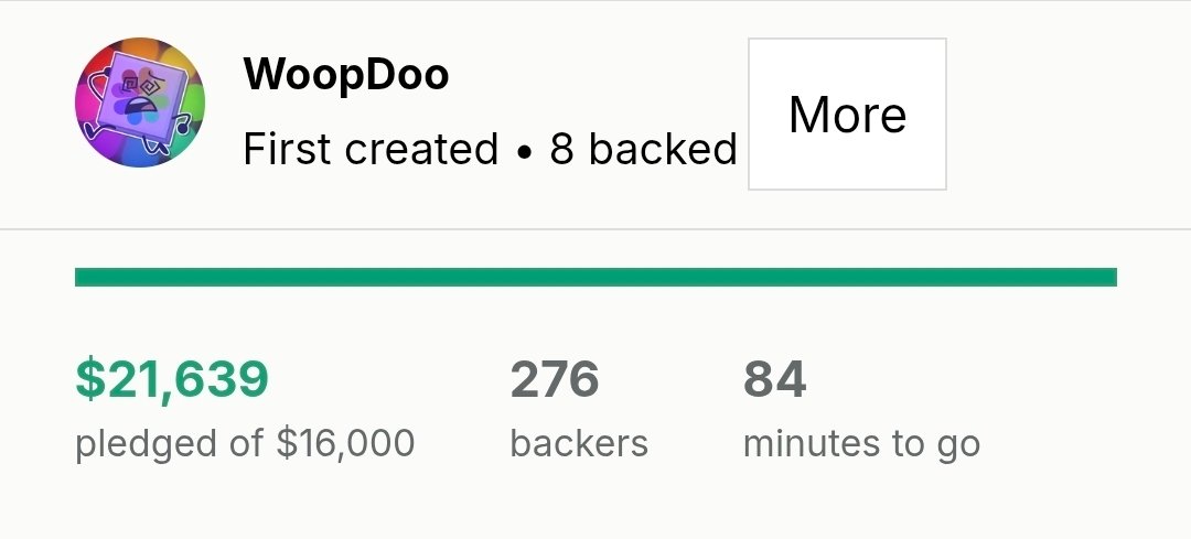 WoopDoo (BFPOR KICKSTARTER OUT NOW!) tweet media