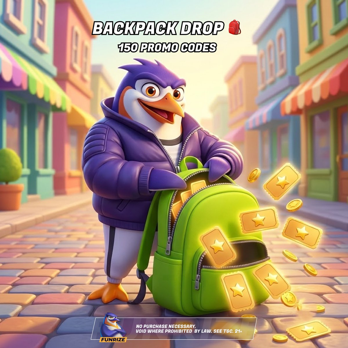 funrizesocial's tweet photo. 🎒 Packing your bag for September — 150 promo codes inside.
Here is promo code:
AUGFRNES
1️⃣ Like &amp; RT
2️⃣ Reply 'BACKPACK' to charge your luck ⚡
#Funrize
https://t.co/NVs3cFDoKE https://t.co/c2fbkeb7L4