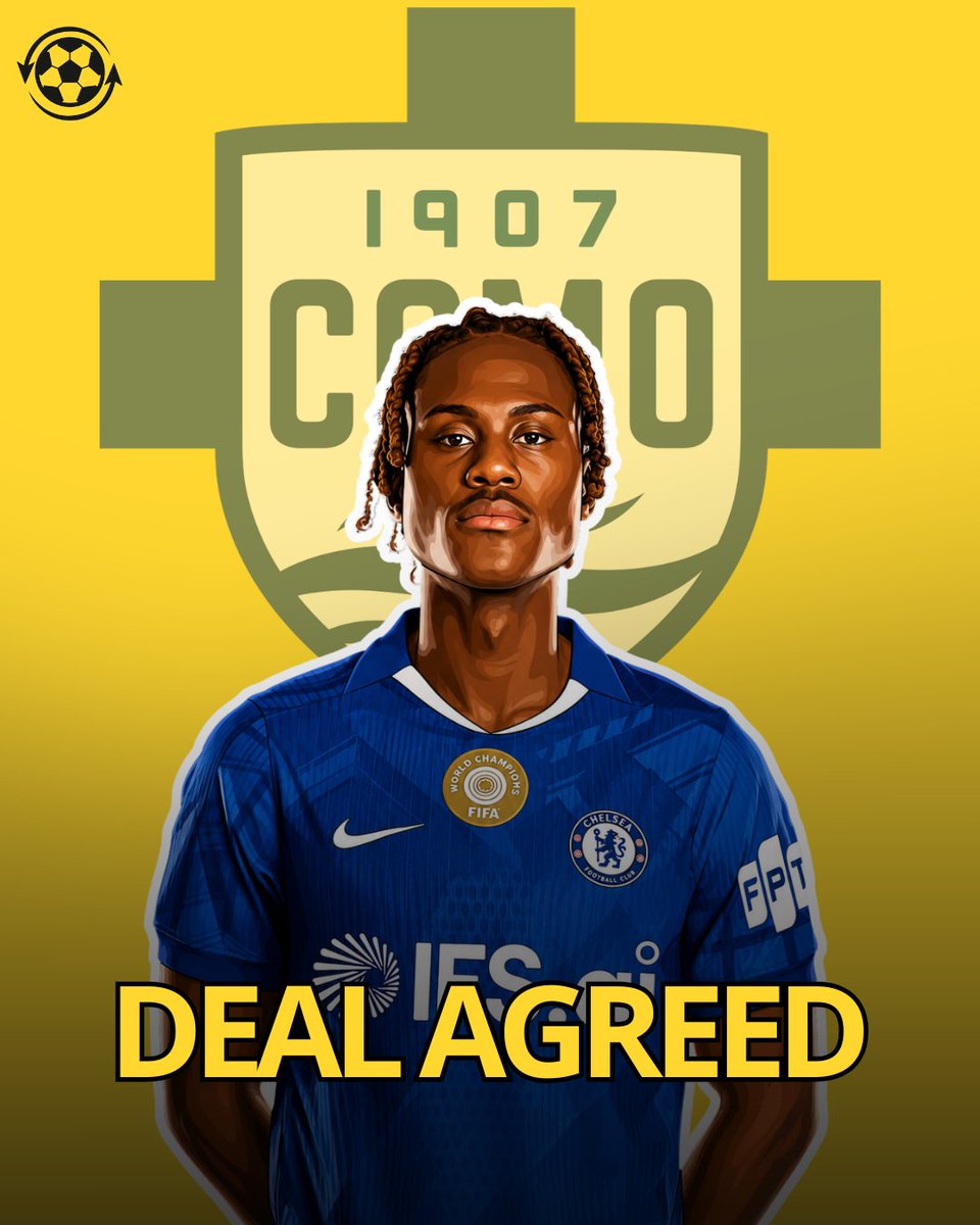 DeadlineDayLive's tweet photo. 🚨 𝗕𝗥𝗘𝗔𝗞𝗜𝗡𝗚: Como have reached a verbal agreement to sign Trevoh Chalobah from Chelsea.

The clubs have agreed a €30M deal after Chalobah accepted a long-term contract weeks ago.

The defender wanted a move to Italy and is ready to play Champions League football.

(Source: @FabrizioRomano)