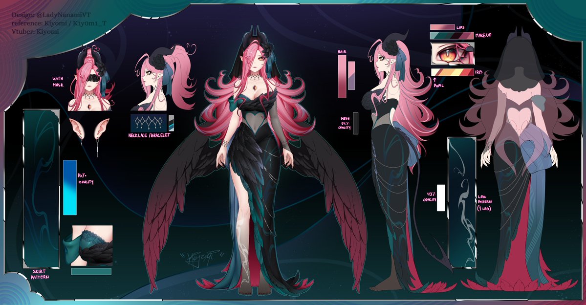 K1y0m1_T's tweet photo. Hey! I'm Kiyomi ⛓️
Shapeshifting demon Artist! 

This is my 2.0 Black Swan model! 🦢🖤

Art tag: #KiyoGallery
Twitch: https://t.co/0duZvSD3J8
Vgen: https://t.co/j0tTxoDx08 https://t.co/k6c53JQtxi