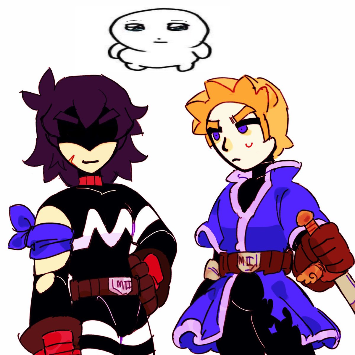 fracturedangeI's tweet photo. those chuds that I hate #miifighter https://t.co/JZHwjNhPUy