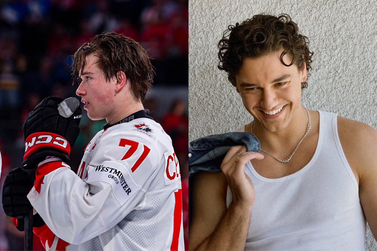 sharkssource's tweet photo. [ ⭐️ ] Macklin Celebrini will be conversing with Off-Campus’ Male lead Belmont Cameli in THR & Sportico new multi episode ‘Game recognize Game’ video series! 

“Launching Aug. 26 in tandem with THR and Sportico’s “The Sports Issue,” the multi-episode series pairs acclaimed Hollywood talent with one of the sports superstars they most admire for a candid conversation at the intersection of fame, achievement and cultural influence…, followed by a second episode pairing Off Campus sensation Belmont Cameli with NHL phenom Macklin Celebrini. Additional high-profile pairings are set to drop this fall