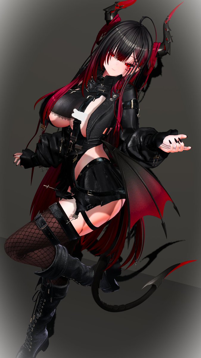 Halt_VRC's tweet photo. 同類の癖を歪めて回る悪魔っ娘ルルネちゃん。
※謎の白い光はせんしちぶ回避用

＃rurune3D https://t.co/LYXYLmwJ0K