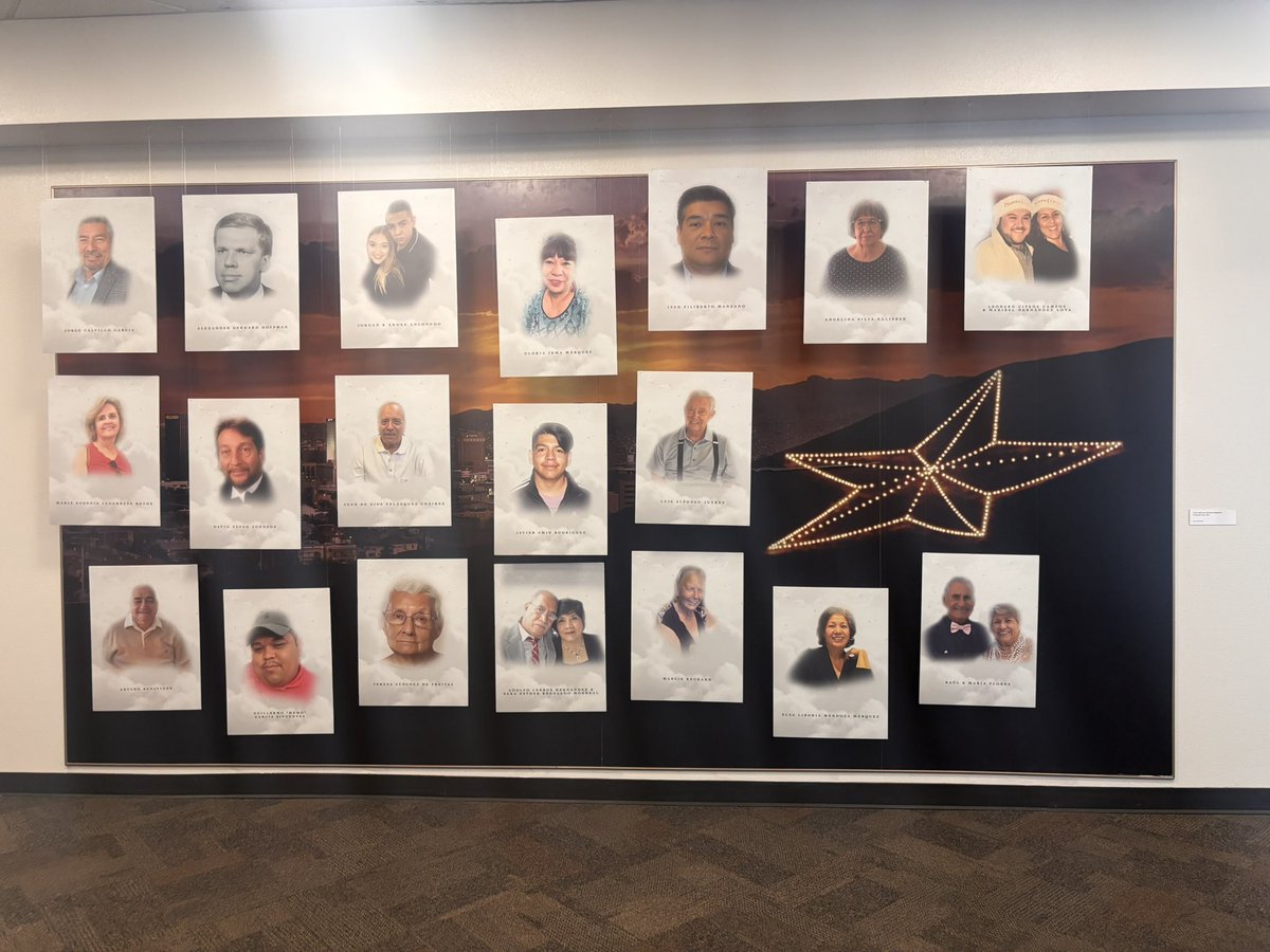 EPRepRocha's tweet photo. Today, we honor the 23 lives lost on August 3, 2019, and remember the resilience that continues to unite our community.
On the seventh Day of Remembrance, we reflect, stand together, and continue healing.
Still standing. Still healing. #ElPasoStrong https://t.co/RE6LbNiNNR