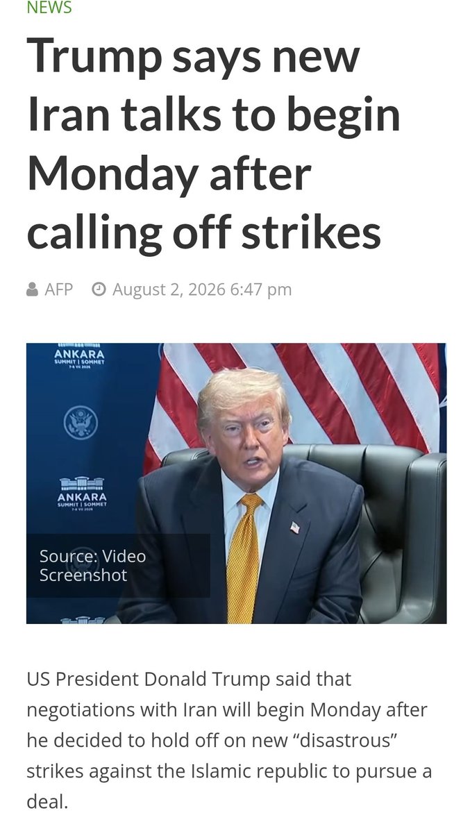 CesareSacchetti's tweet photo. No, nessuna terza guerra mondiale o scontro totale come affermavano i media e i falsi controinformatori. Trump e l'Iran continuano tranquillamente a negoziare un trattato finale, senza dimenticare che il Memorandum tra le due parti è ancora perfettamente in vigore. Sono 5 mesi che Trump e l'Iran si scambiano roboanti dichiarazioni di "guerra" , ma poi vanno con molta tranquillità al tavolo e firmano accordi e trattati che mandano su tutte le furie Israele. Dopo tutto questo tempo e dopo tutti gli accordi firmati, dovrebbe ormai essere palese che Washington e Teheran stanno agendo di comune accordo. 
https://t.co/oJTOMqk3wR